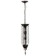 Meyda Green 106604 - 20"W Mahogany Bronze 4 LT Inverted Pendant Hardware