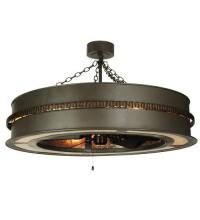 Meyda Green 110044 - 44"W Golden Forge Chandel-Air