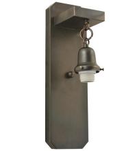 Meyda Green 117286 - 5"W Craftsman Brown 1 LT Wall Sconce