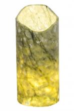 Meyda Green 121524 - 3.5"W Cylindre Green Jadestone Shade