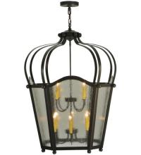 Meyda Green 121582 - 33"W Citadel 10 LT Pendant