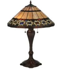 Meyda Green 125114 - 25"H Ilona Table Lamp