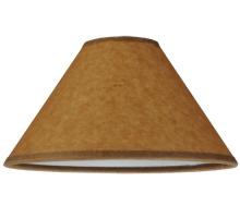 Meyda Green 126029 - 8"W X 4.25"H Taos Brown Parchment Shade