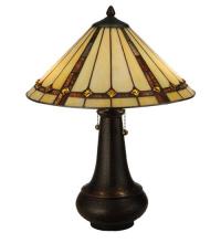 Meyda Green 130743 - 22"H Belvidere Table Lamp