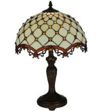 Meyda Green 130761 - 20"H Jeweled Katherine Table Lamp