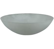Meyda Green 133025 - 9"W X 3"H Bowl Frosted Glass Shade