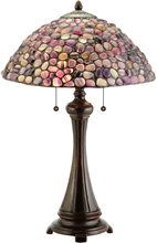 Meyda Green 138125 - 25"H Agata Purple Table Lamp