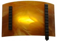 Meyda Green 138442 - 11.75"W Metro Fusion Park City LED Wall Sconce