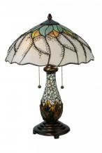 Meyda Green 139604 - 22.5"H Videira Florale Table Lamp