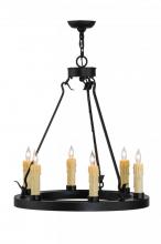 Meyda Green 143056 - 24" Wide Deina 6 Light Chandelier