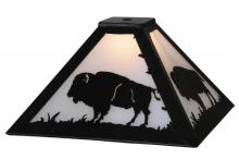 Meyda Green 144469 - 12"Sq Buffalo Shade