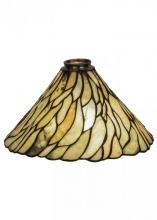 Meyda Green 152599 - 12"W Willow Jadestone Shade