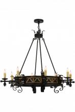 Meyda Green 155072 - 48"W Filomena 8 LT Chandelier