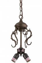 Meyda Green 158681 - 9"W Tyler Bronze 2 LT Pendant Hardware