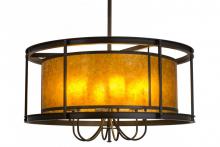 Meyda Green 160498 - 36" Wide Cordoba 6 Light Pendant