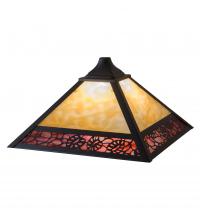 Meyda Green 16361 - 13" Square Mission Shade