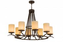 Meyda Green 165224 - 48" Long Octavia 8 LT Oblong Chandelier