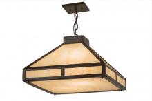 Meyda Green 169071 - 18"Sq Whitewing Prime Pendant