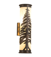 Meyda Green 190060 - 5" Wide Pine Tree Wall Sconce