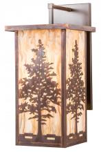 Meyda Green 190095 - 14"W Tamarack Wall Sconce