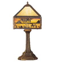 Meyda Green 200209 - 19.5" Wide Camel Mission Accent Lamp