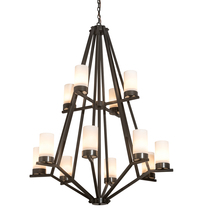 Meyda Green 200633 - 42" Wide Galen 12 LT Two Tier Chandelier