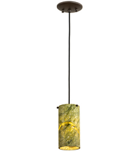 Meyda Green 210029 - 5" Wide Cilindro Jadestone Mini Pendant