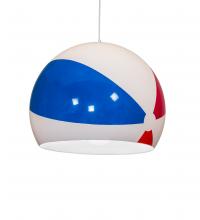 Meyda Green 211847 - 24" Wide Beach Ball Pendant