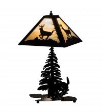 Meyda Green 228150 - 21" High Lone Deer Table Lamp