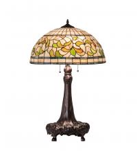 Meyda Green 230449 - 31" High Tiffany Turning Leaf Table Lamp