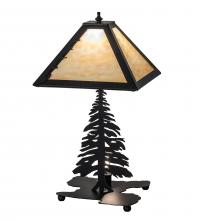 Meyda Green 233592 - 22" High Tall Pines Table Lamp