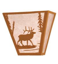 Meyda Green 23922 - 13"W Elk Creek Wall Sconce