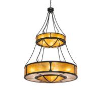 Meyda Green 240509 - 46" Wide Kleba Two Tier Pendant