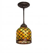 Meyda Green 245421 - 6" Wide Acorn Mini Pendant