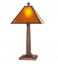 Meyda Green 248804 - 22" High Mission Prime Table Lamp