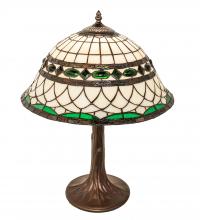 Meyda Green 253627 - 23" High Tiffany Roman Table Lamp
