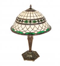 Meyda Green 253629 - 23" High Tiffany Roman Table Lamp