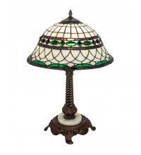 Meyda Green 253640 - 23" High Tiffany Roman Table Lamp