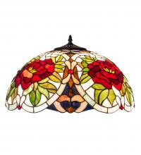 Meyda Green 26305 - 20" Wide Renaissance Rose Shade