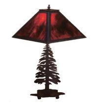 Meyda Green 26724 - 21"H Tall Pines Table Lamp