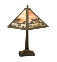 Meyda Green 26843 - 10" High Camel Mission Accent Lamp