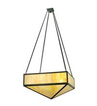 Meyda Green 28673 - 30"Sq Mission Prime Inverted Pendant