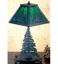 Meyda Green 31401 - 21"H Tall Pines Table Lamp