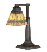 Meyda Green 48214 - 20"H Martini Mission Desk Lamp