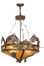 Meyda Green 50163 - 18" Wide Catch of the Day Inverted Pendant