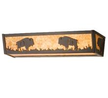 Meyda Green 67747 - 36"W Buffalo Vanity Light