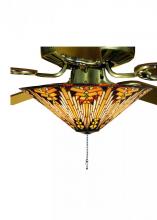 Meyda Green 73124 - 17" Wide Nuevo Mission Fan Light Fixture