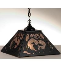 Meyda Green 73908 - 16"Sq Loon Pendant