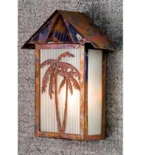 Meyda Green 77967 - 9.5 Wide Tropical Palm Tree Wall Sconce