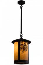 Meyda Green 79281 - 12"W Fulton Winter Pine Pendant